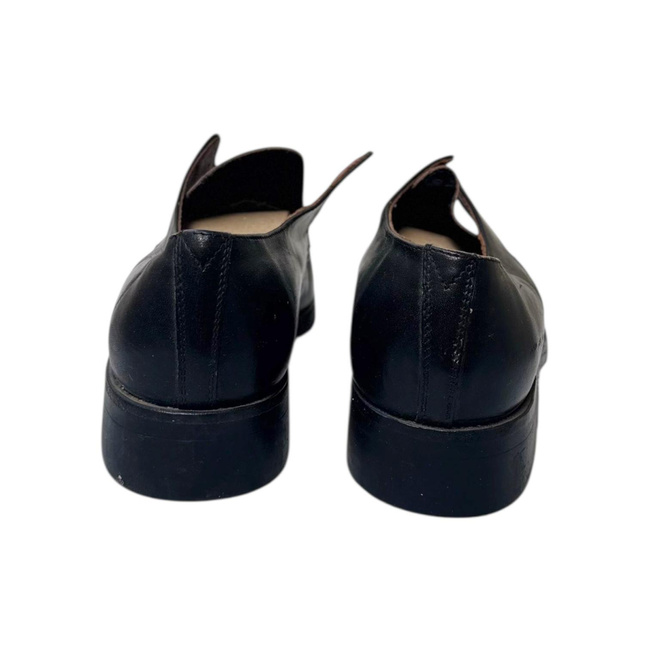 Pantofi din piele - Clujana - Surplus Militar Armata Romana - Negri - In stare buna