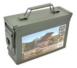Cutie pentru munitie U.S. ARMY O.D. METAL AMMO. BOX (CAL. 30)  17,8 x 9,5 x 27,6 cm