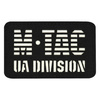 UA DIVISION LASER CUT PATCH - BLACK/GID - M-TAC