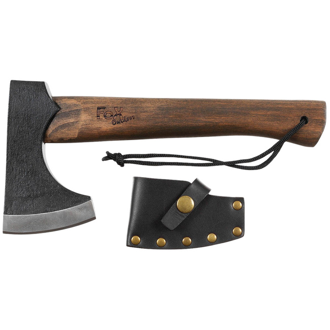 TOPOR - VIKING - CU MANER DIN LEMN SI TEACA DIN PIELE - FOX OUTDOOR - MFH