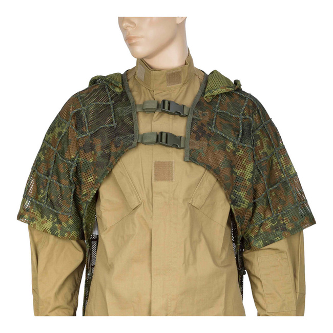PELERINA DE LUNETIST, FLECKTARN GHILLIE - MIL-TEC