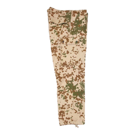 Tactical field pants - Military surplus from the German army - Tropical camouflage 3 colors - Used