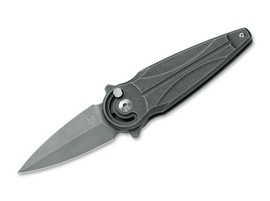 CUTIT DE BUZUNAR - "SATURN ALUMINIUM" - Fox Knives® - GRI SW