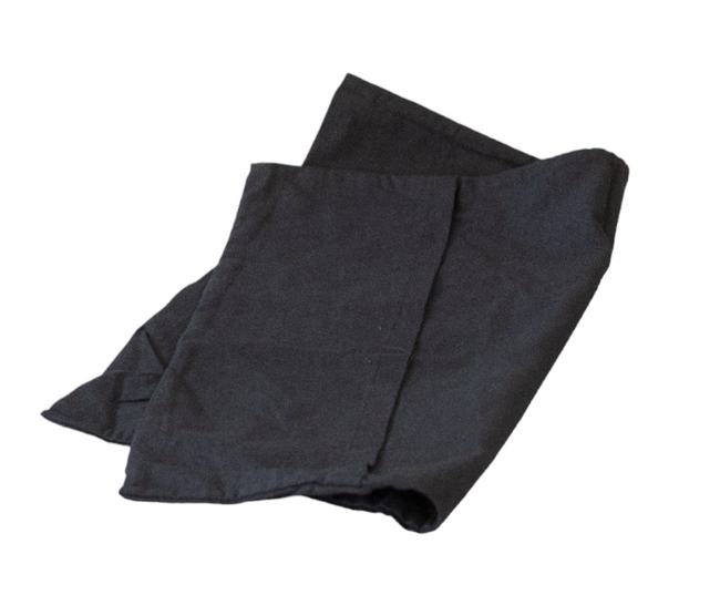 Fata de pernă albastra/neagra - Surplus Militar de la Armata Romana - 40x45 cm - Ca noua