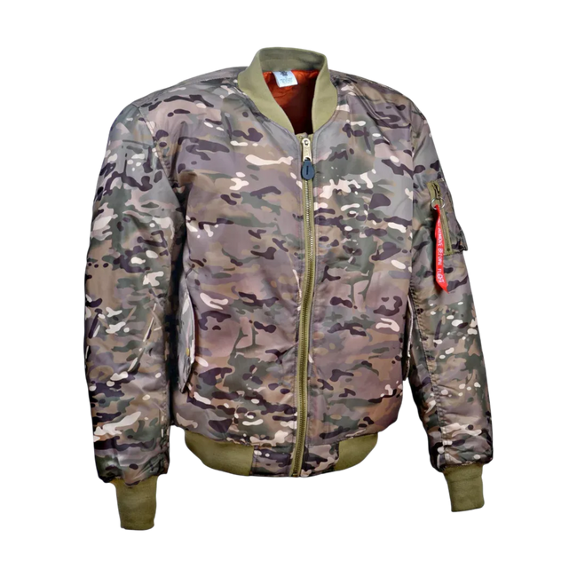Geaca bomber MA-1 - US Air Force - Camuflaj H6CC - M-Tramp