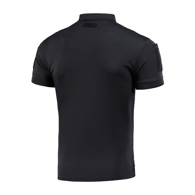 Elite Tactical Coolmax Polo T-Shirt - Black - M-TAC