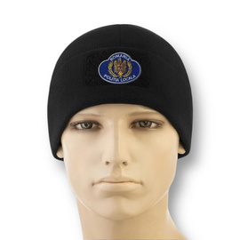 Caciula de iarna din fleece cu coifura Politia Locala 2 - Neagra - M-TAC