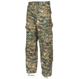 PANTALONI TACTICI AMERICANI - RIP-STOP - MFH® - DIGITAL WOODLAND
