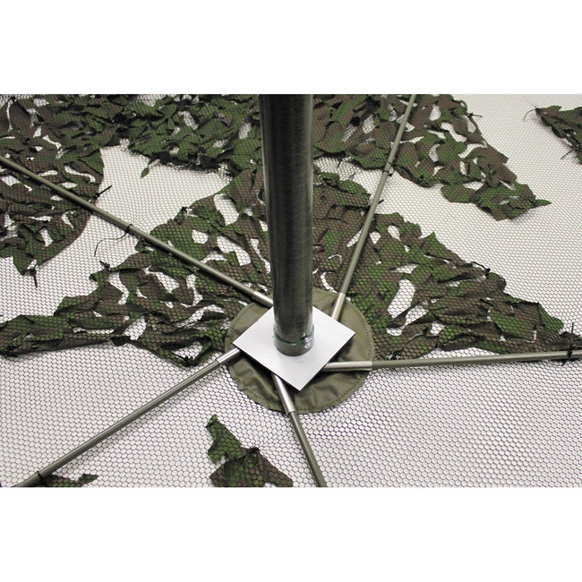 GB sun umbrella, like new, rod system