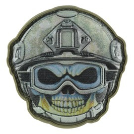 PATCH 3D EMOJI NR. 5 PVC - OLIVE - M-TAC