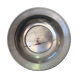 Farfurie otel inoxidabil - Surplus Armata Romana - uzata