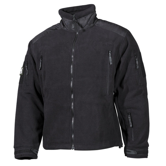 Fleece Jacket "Heavy-Strike", Black