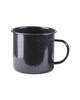WESTERN ENAMELLED CUP - BLACK - Mil-Tec® - 680 ML