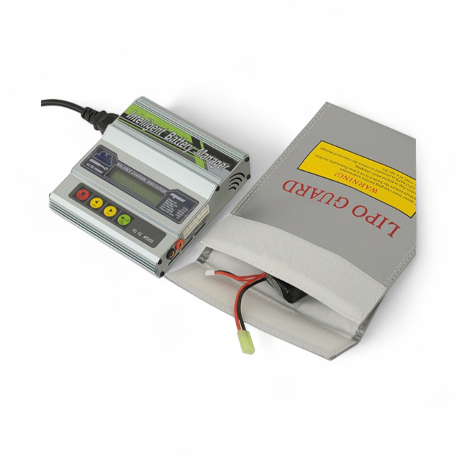 Husa protectie incarcare acumulatori LiPo Guard 10x20 cm - Mica - IPower