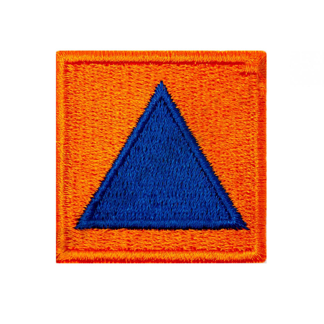 EMBLEMA PATRATA PROTECTIA CIVILA, cu aplicare prin coasere