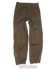 PANTALONI ITALIENESTI DE TEREN - CU FERMOAR - OD - SURPLUS MILITAR - UTILIZAT