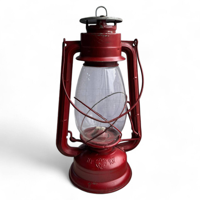 FELINAR DE VANT - METALOGLOBUS - ROSU - SURPLUS MILITAR ARMATA ROMANA - IN STARE BUNA