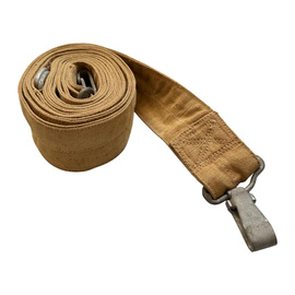 TACTICAL RESCUE WEBBING - 3.3 M - WITH QUICK-RELEASE BUCKLE FOR CASUALTY EVACUATION - ROMANIAN ARMY MILITARY SURPLUS - KHAKI - IN GOOD CONDITION