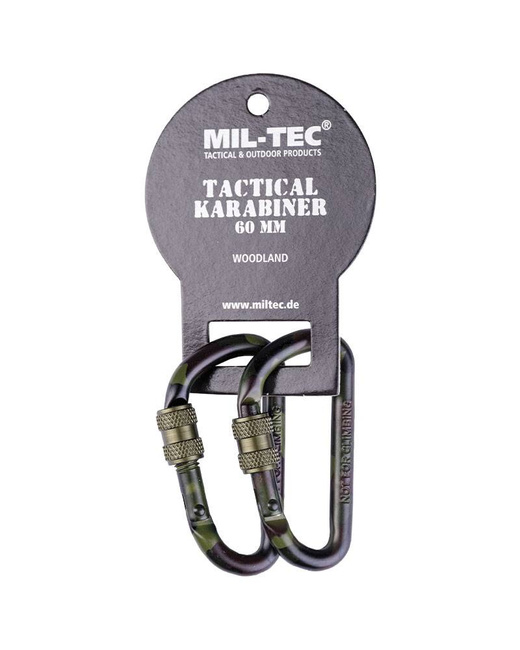 Carabinere Tactice Woodland 60 mm Set 2 bucăți