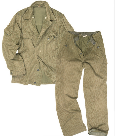 COSTUM FDA DE VARA - ARMATA GERMANIEI DE EST - 2 PIESE - CAMO - SURPLUS MILITAR - UTILIZAT