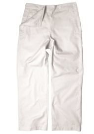 Pantalon german NAVY, Alb