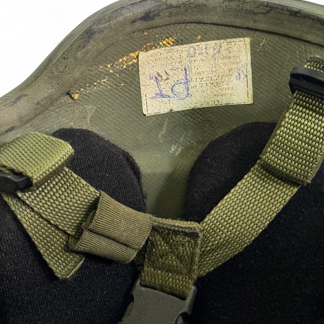 Casca balistica - Surplus Militar Forțele Armate Romane - Verde Olive - Uzata / Deco