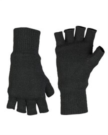 FINGERLESS GLOVES - ACRYLIC THINSULATE™ - Mil-Tec® - BLACK