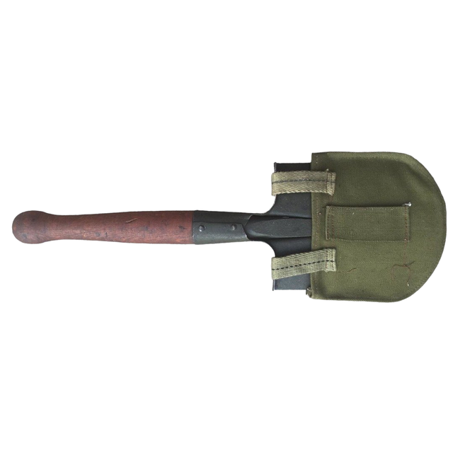 LOPATICA INFANTERIE MILITARA CU HUSA OLIV - SURPLUS ARMATA ROMANA