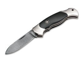 POCKET KNIFE SCOUT SPEARPOINT DAMASCUS - BOKER PLUS