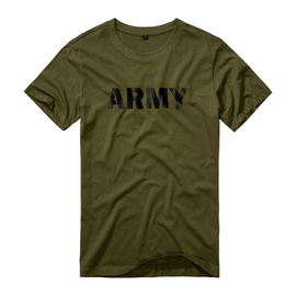 TRICOU - ARMY PRINT - OLIVE - BRANDIT