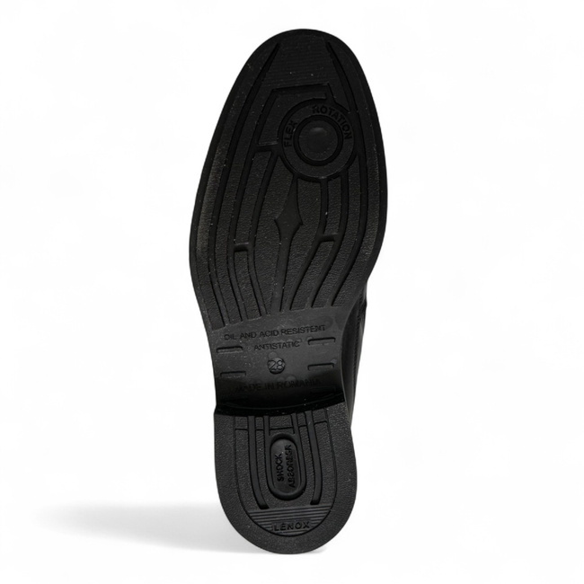 Ghete cu siret destinate cadrelor, studentilor si elevilor - LENOX - Negre