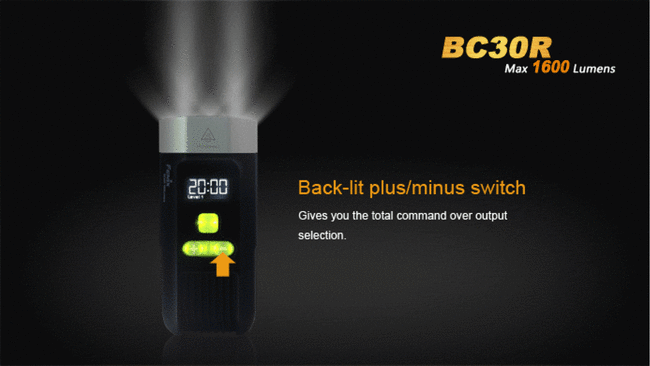 Flashlight Fenix BC30R