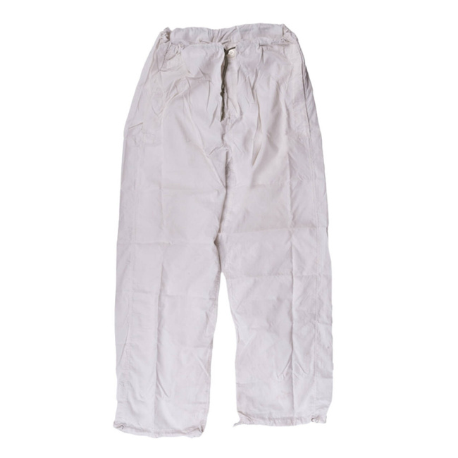 PANTALONI CAMUFLAJ SNOW - ALB - SURPLUS MILITAR DE LA ARMATA OLANDEZA - UZATI