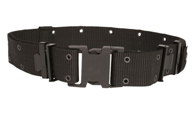 US Black MEDIUM LC2 PISTOL BELT