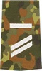 EMBLEMA - GERMAN ARMY FLECKTARN CAMO/SILVER SHOULDER LOOPS ´OBERGEFREITER UA´