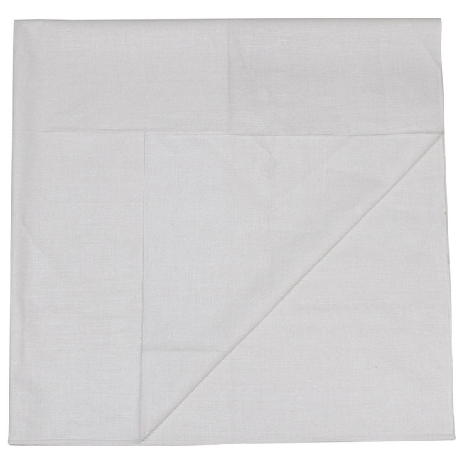 CZ/SK tablecloth, linen, white, 110 x 110 cm, like new