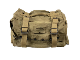 Italian transport sac, blue, used 55 cm x 35 cm x 25 cm, coyote