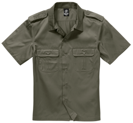 US shirt with short sleeves - Olive - Brandit