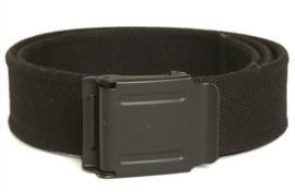 Black SAFETY BUCKLE BELT 40 MM