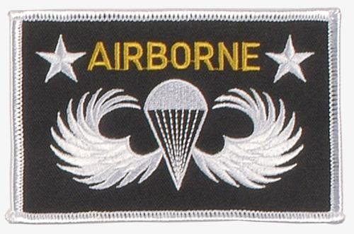 EMBLEMA U.S. PARATROOPER AIRBORNE 80 x 120 MM