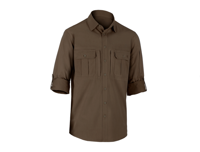 BUTTON UP PICEA SHIRT LS - CLAWGEAR® - RAL7013