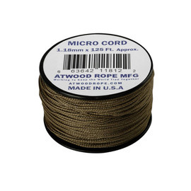 CORDON, SFOARA MICRO DIN NAILON - 100 LBS./ 46 KG - 38 M/125 FT. - HELIKON-TEX - COYOTE
