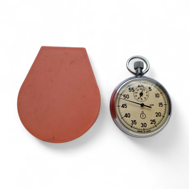 Cronometru (Stopwatch) vintage AGAT - URSS - Surplus militar armata Romana - In stare buna  