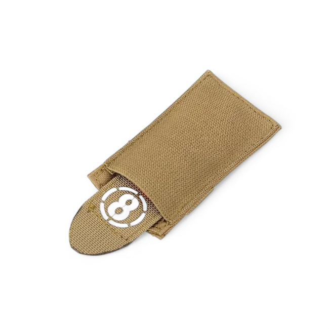 POUCH AIRSOFT CU STEAG ROSU - 8FIELDS - TAN