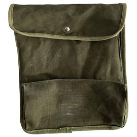 BUZUNAR UTILITAR - VERDE OLIVE - SURPLUS MILITAR ARMATA ROMANA - IN STARE BUNA