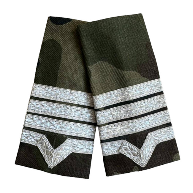 GRADE MAISTRI MILITARI, FORTE TERESTRE - MAISTRU MILITAR CLASA II FARA SEMN DE ARMA, COMBAT - SURPLUS MILITAR ARMATA ROMANA - IN STARE BUNA