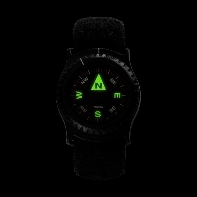 WRIST COMPASS T25 - BLACK - HELIKON