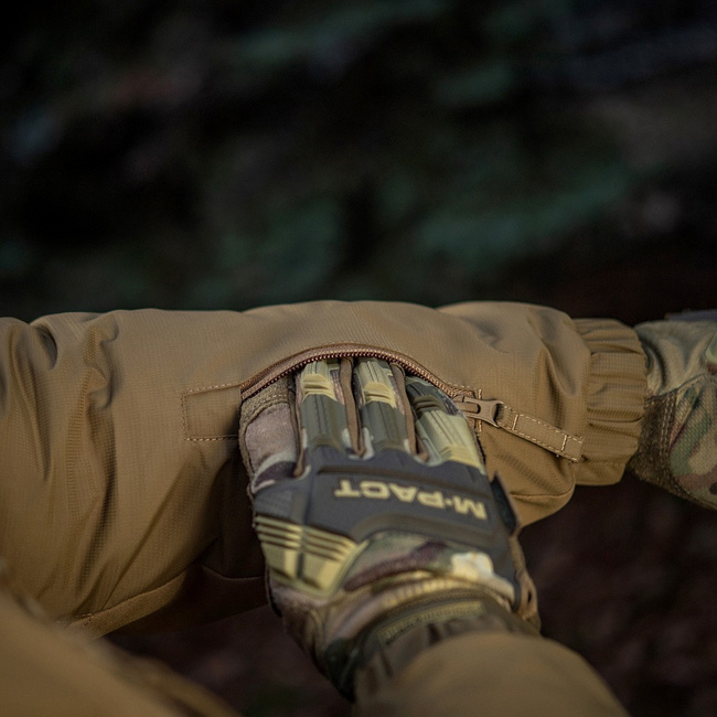 Jacheta de iarna pentru temperaturi de pana la - 20 de grade Celsius - Alpha Gen.III Pro Primaloft - Coyote - M-Tac