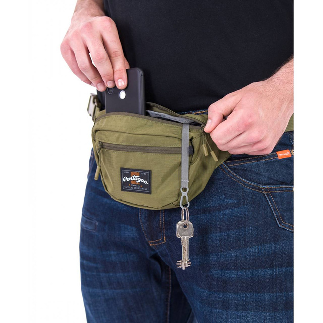 HIP BAG - "MINOR TRAVEL" - Pentagon® - BLACK