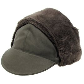 BW Winter Cap, OD green, like new